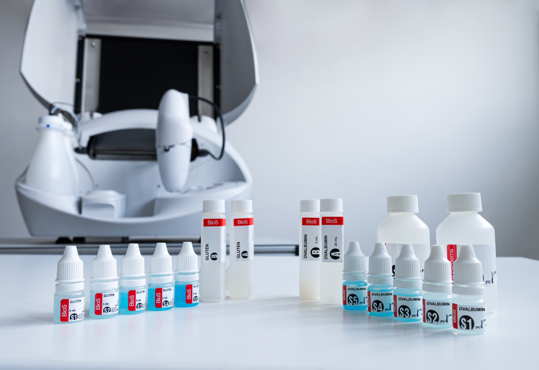 Sistema completo de detección de alérgenos en vino y subproductos