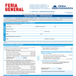 Registration form