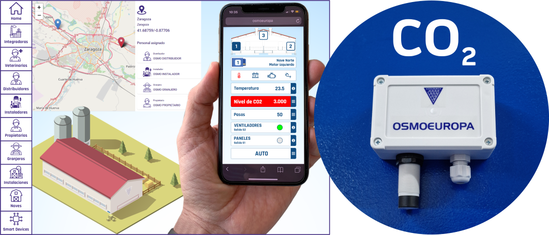 SISTEMA DE MONITORIZACIÓN, REGISTRO Y CONTROL AUTOMATIZADO DE CO2 PARA EXPLOTACIONES GANADERAS