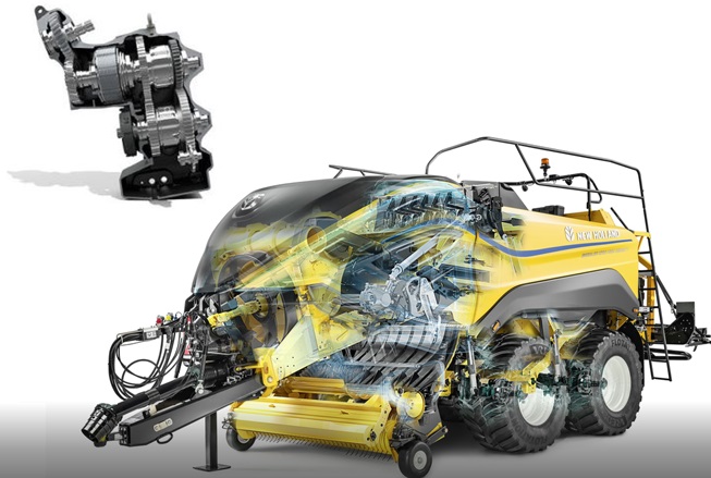 SmartshiftTMintermediate gearbox for start up of high-density Bigbaler