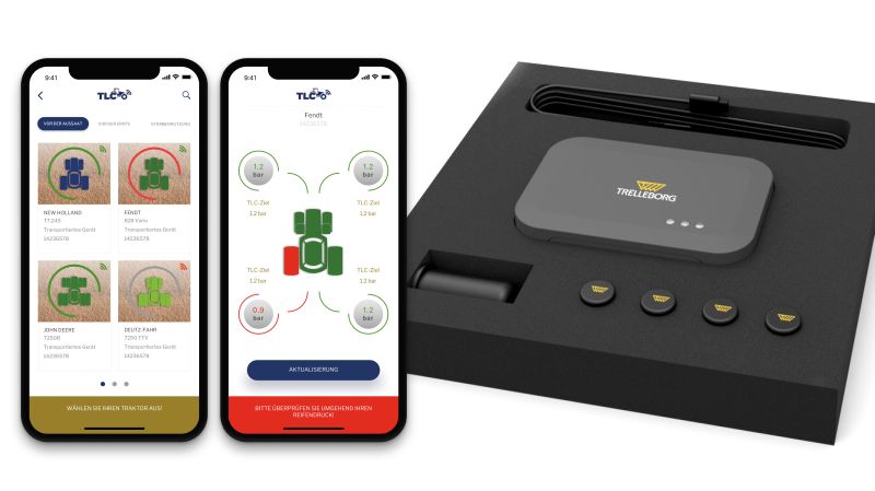 Control system based on TLC Plus sensors