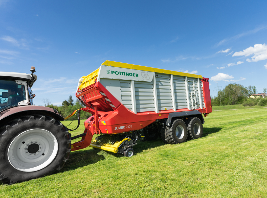 PÖTTINGER FREIGHTER TRAILER, MODEL JUMBO 7540