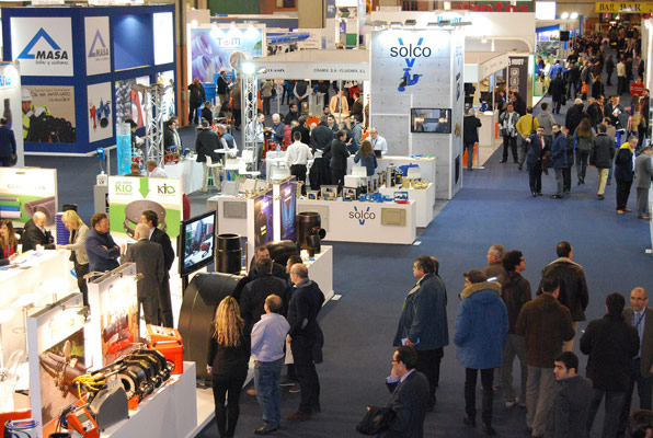 La calidad de los visitantes profesionales y
la elevada actividad comercial destacan en
la segunda jornada de SMAGUA 2016
