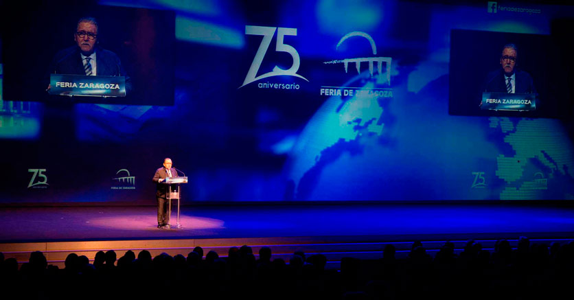 FERIA DE ZARAGOZA CELEBRA SU
75 ANIVERSARIO CON UNA GRAN
GALA EN EL PALACIO DE
CONGRESOS DE ZARAGOZA
