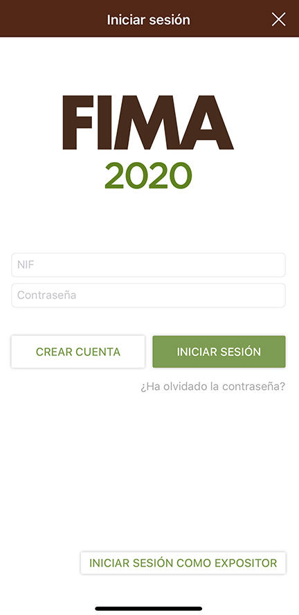 Access for exhibitors