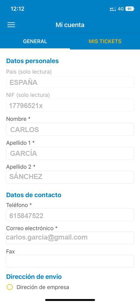 Extranet of visitors